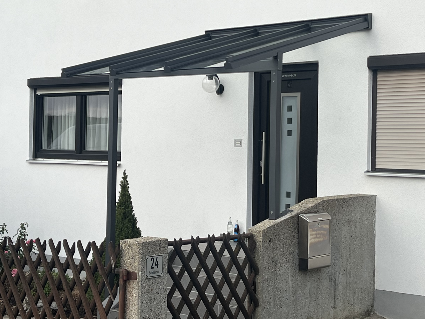 Eingangsüberdachung Schierling Promotec